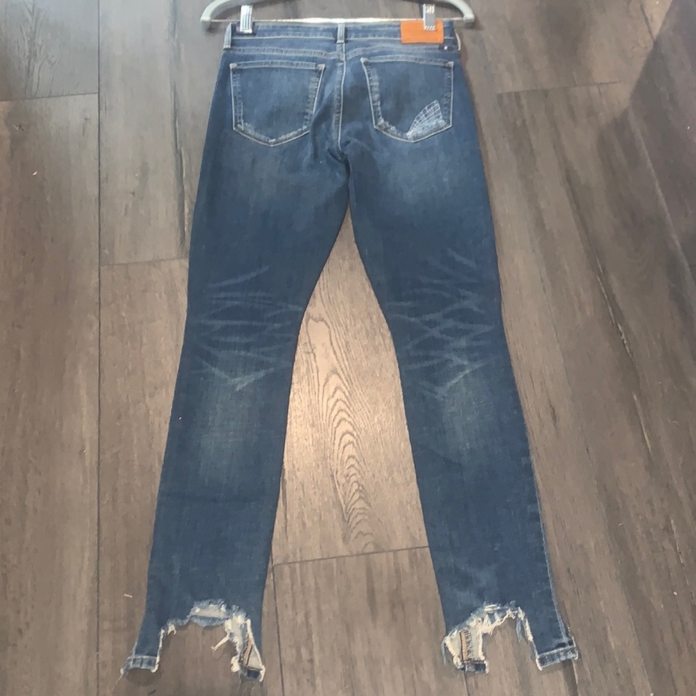 NWT Lucky Brand Ava Skinny Ankle Stitched Jean in South Lake Size 25/ Size 0 - Picture 10 of 14